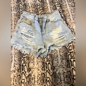 Jean shorts